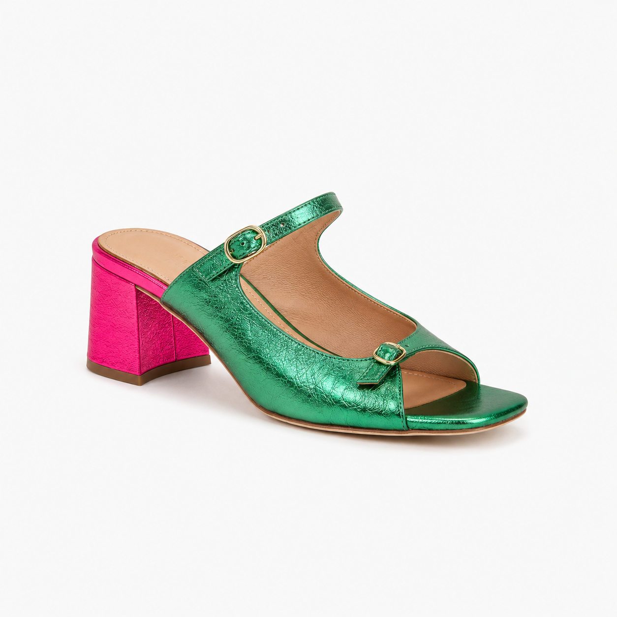 EMILIA | Sandalia de tacón ancho