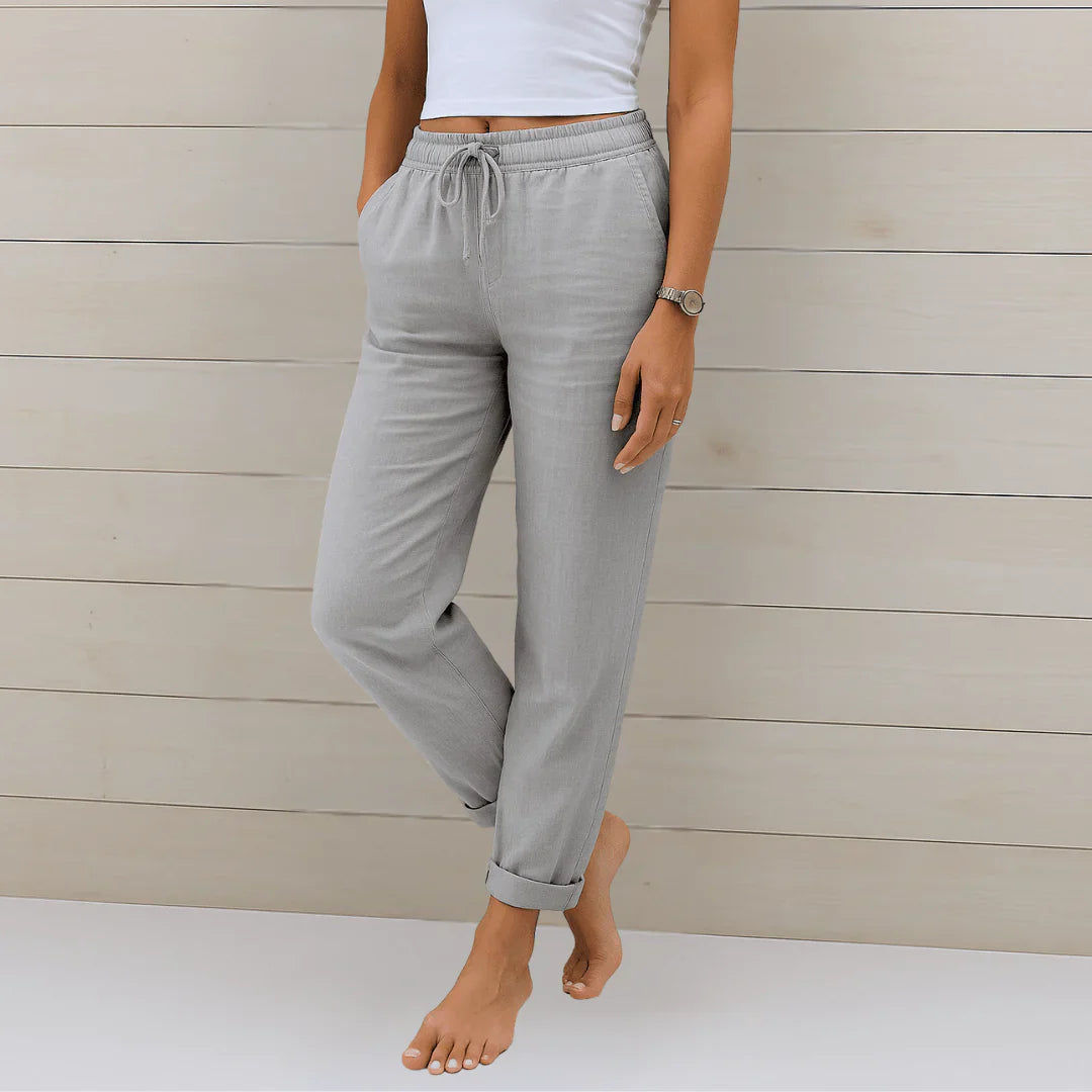 ISIDORA | Pantalón holgado con amarre