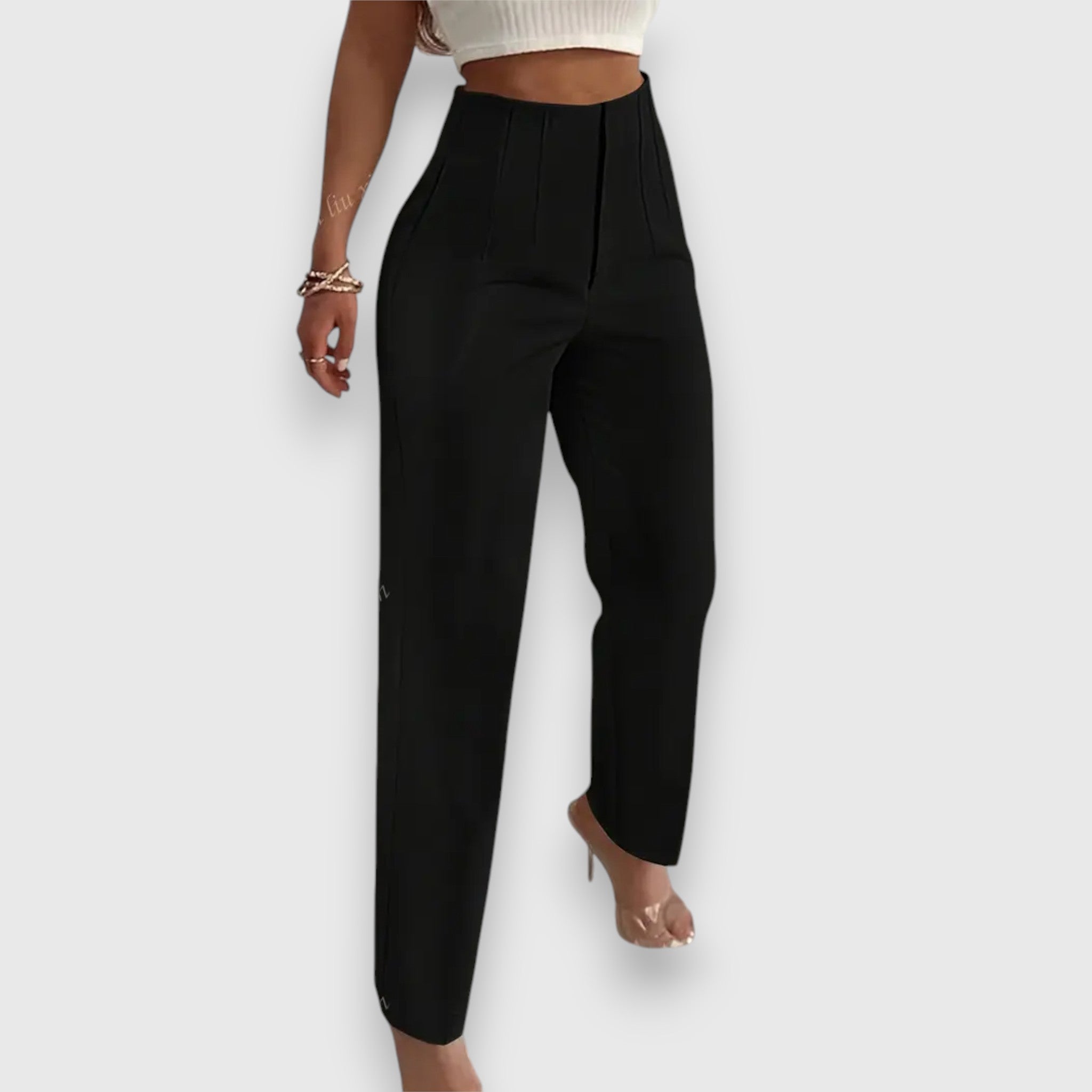 JOSEFA | Pantalón de rayas tiro alto
