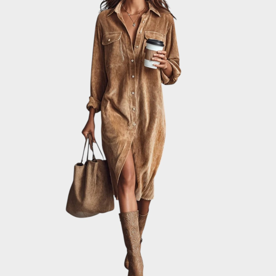 CATALINA | Vestido con botones frontales