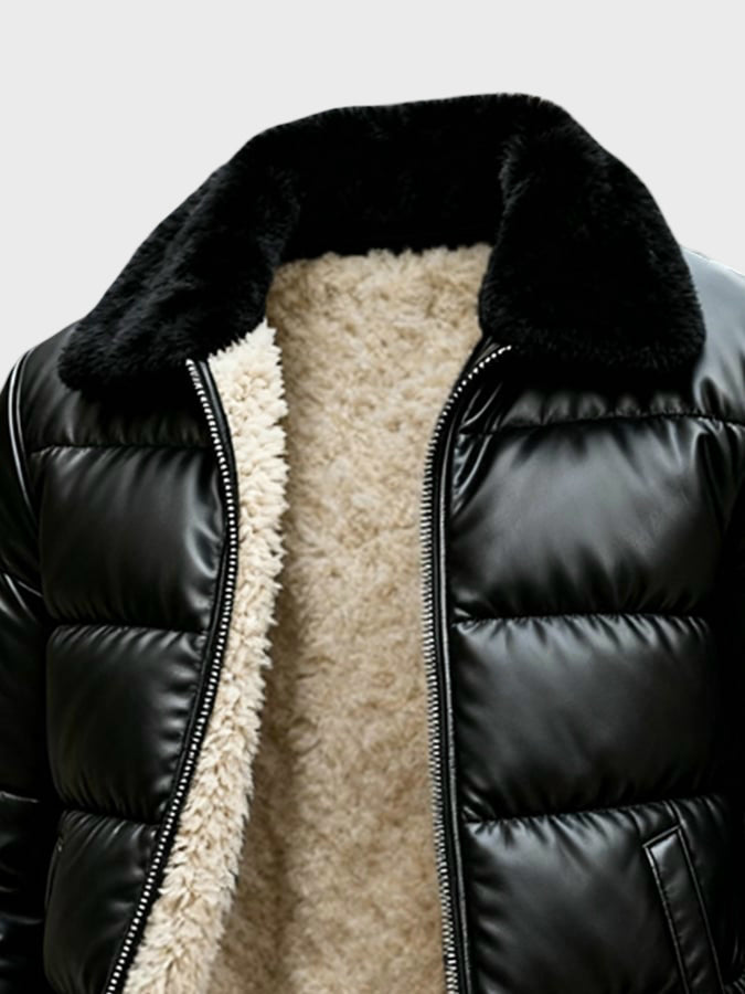 LUIS | Chaqueta acolchada con cuello alto