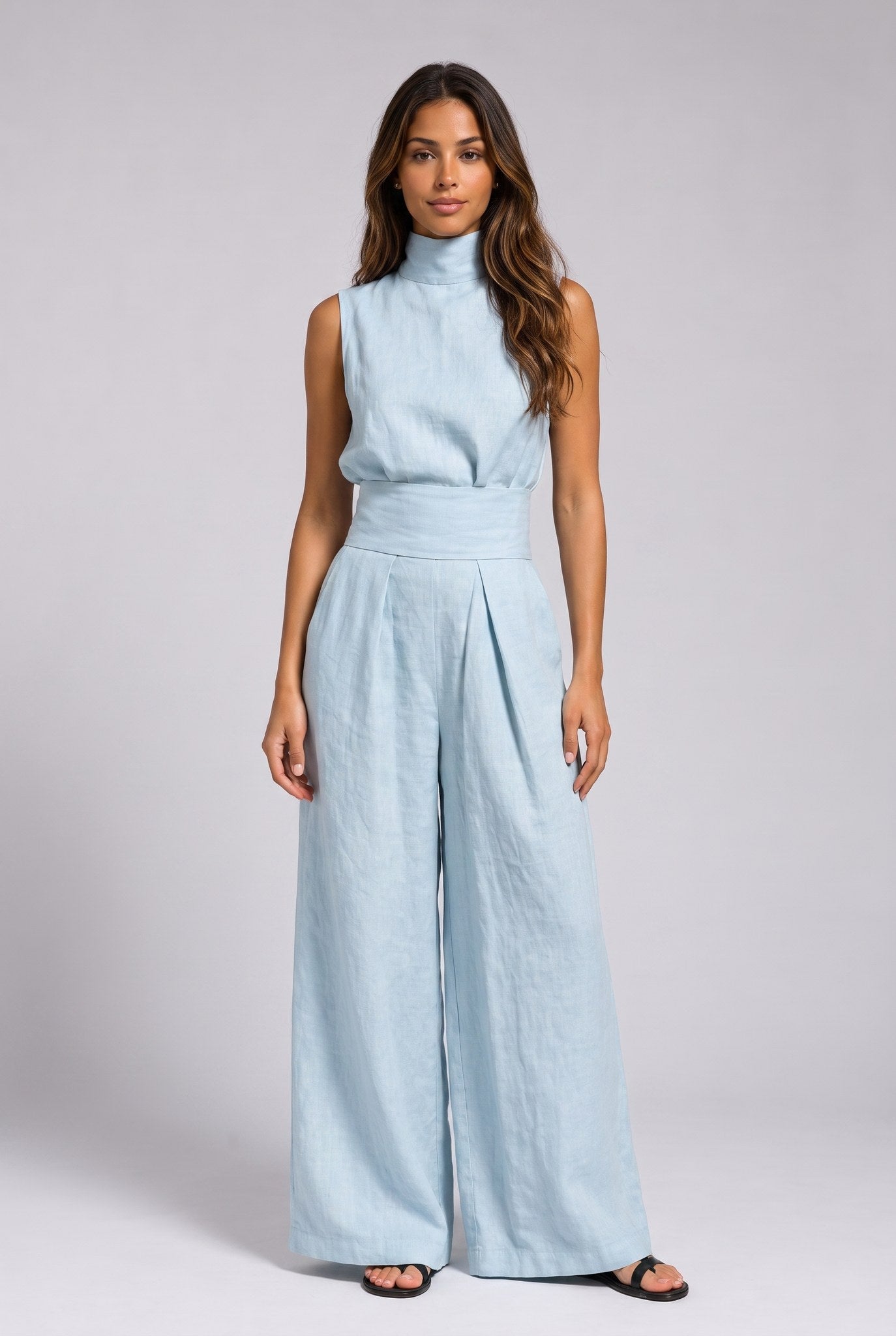 FERNANDA | Conjunto con pantalón ancho
