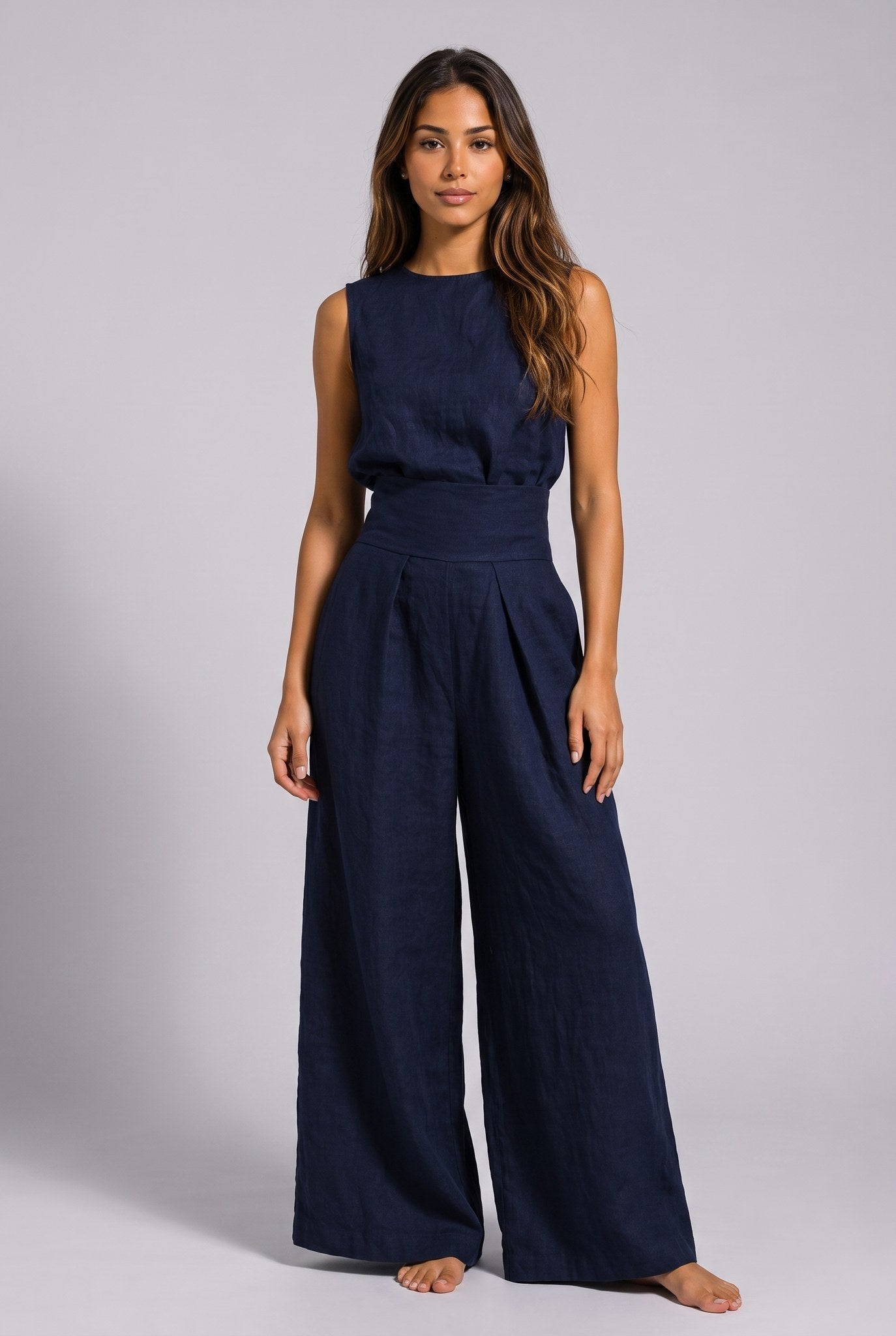 FERNANDA | Conjunto con pantalón ancho