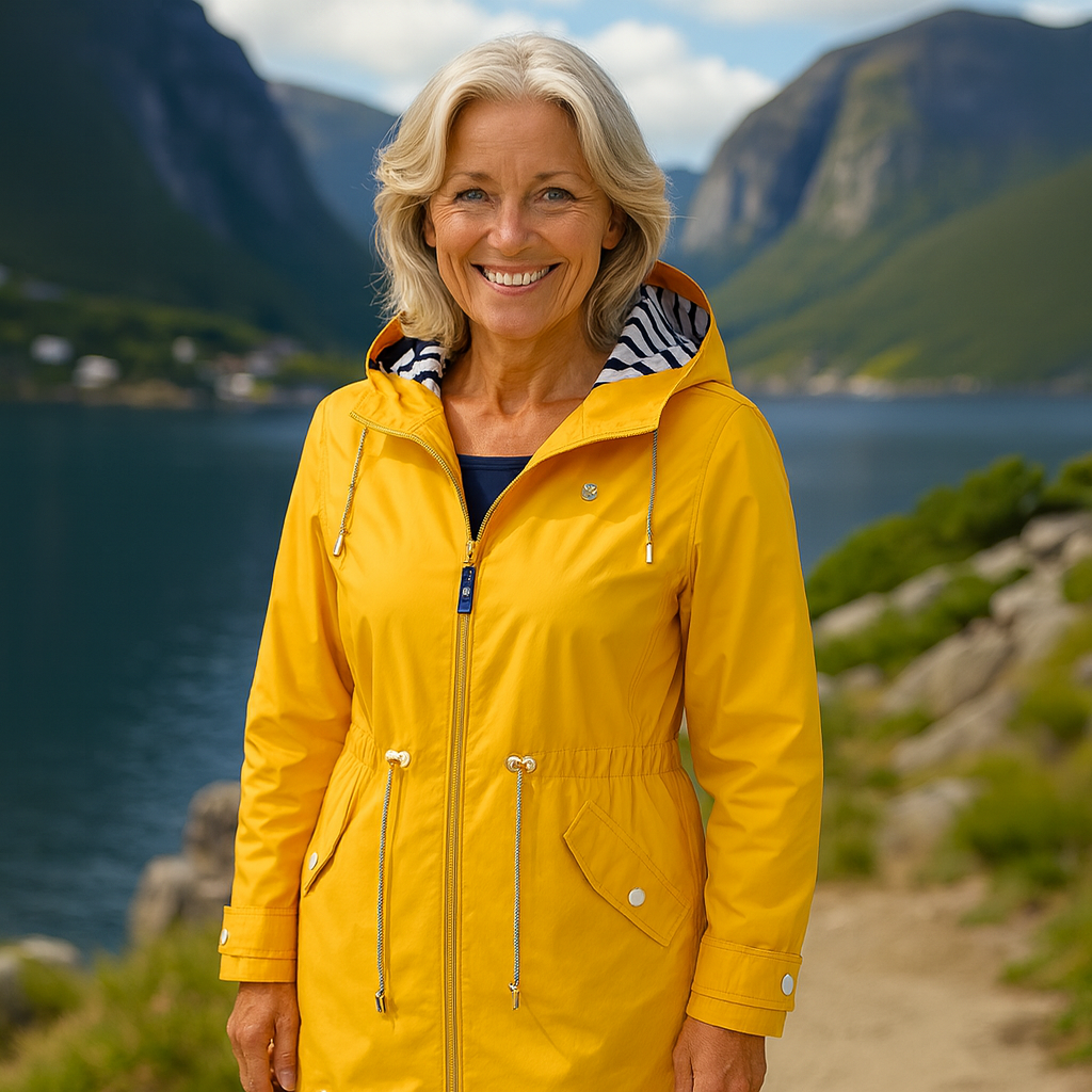 CAMILA | Chaqueta impermeable ajustable