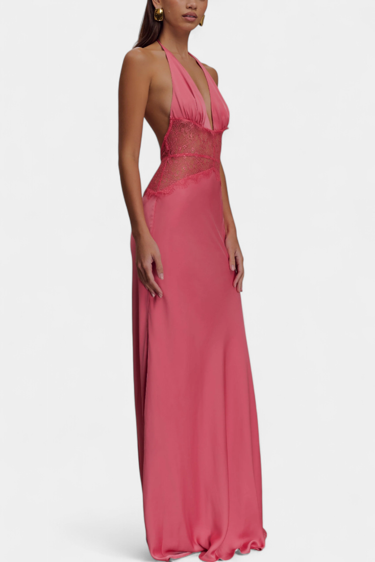 MAGDALENA | Vestido largo con espalda abierta