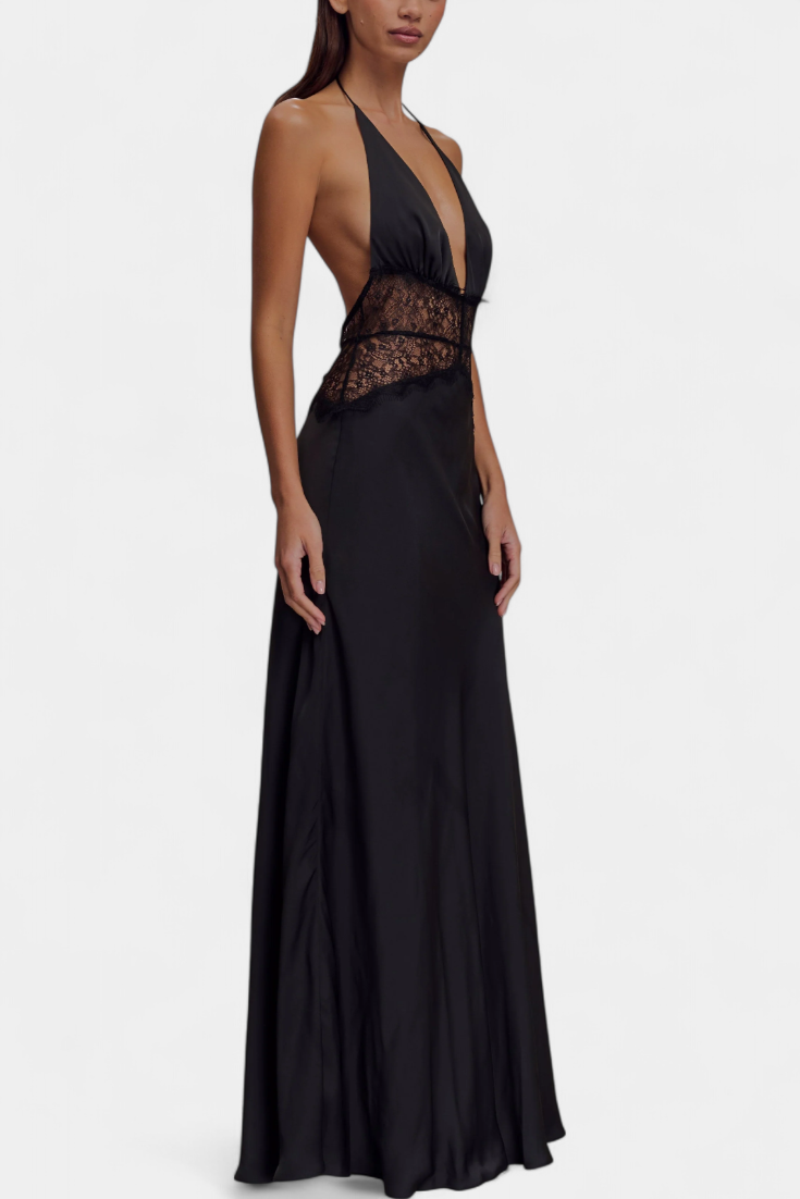 MAGDALENA | Vestido largo con espalda abierta