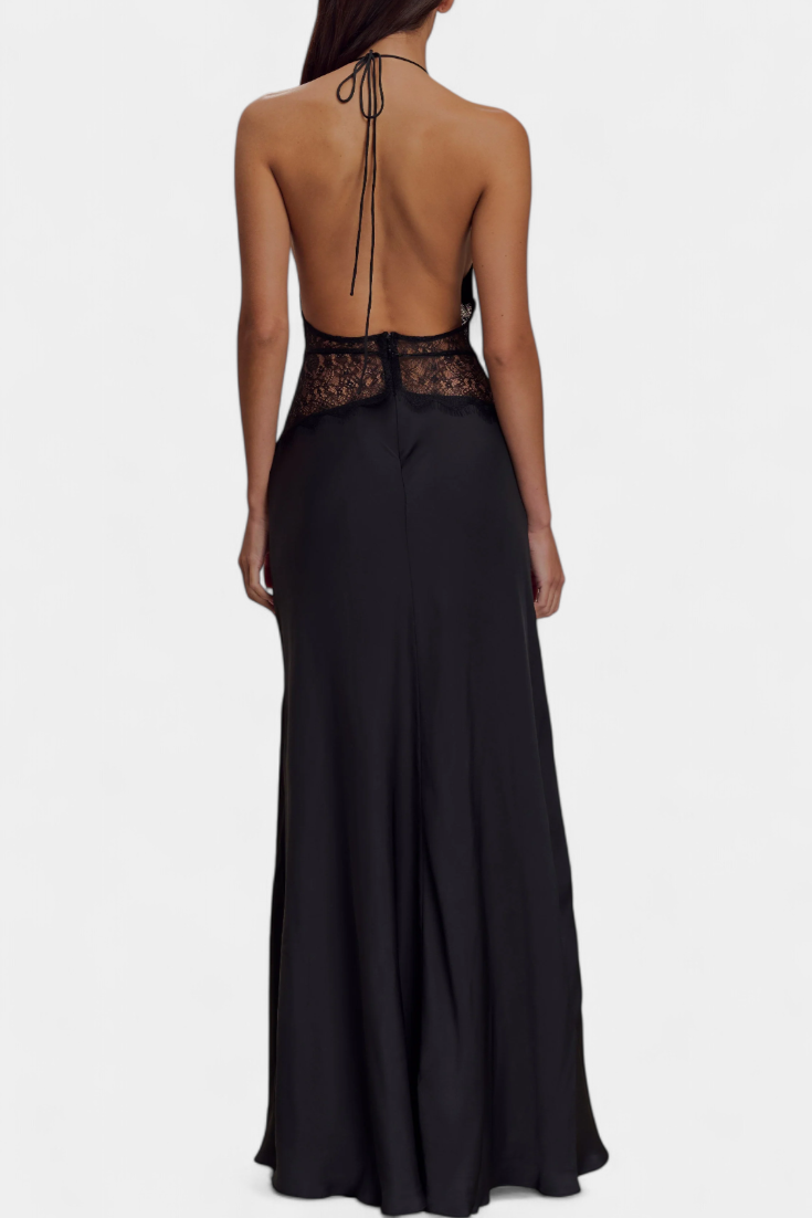 MAGDALENA | Vestido largo con espalda abierta
