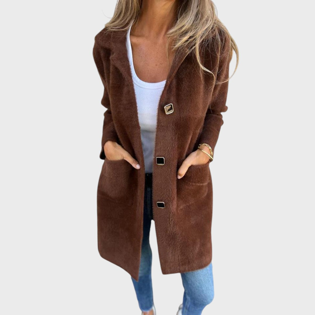 PAZ | Chaqueta con botones decorativos