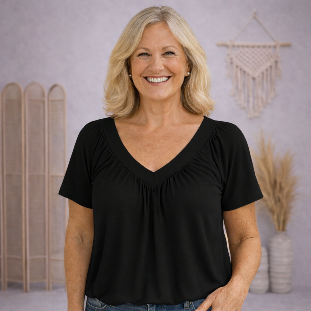 LUCÍA | Blusa amplia de manga larga