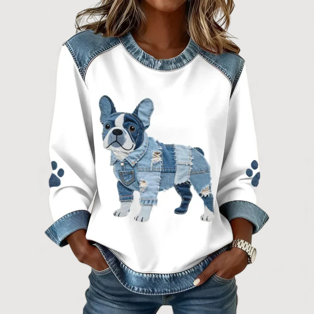 MAGDALENA | Blusa holgada estampada