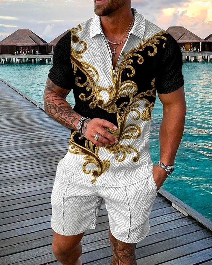FELIPE | Conjunto con short estampado
