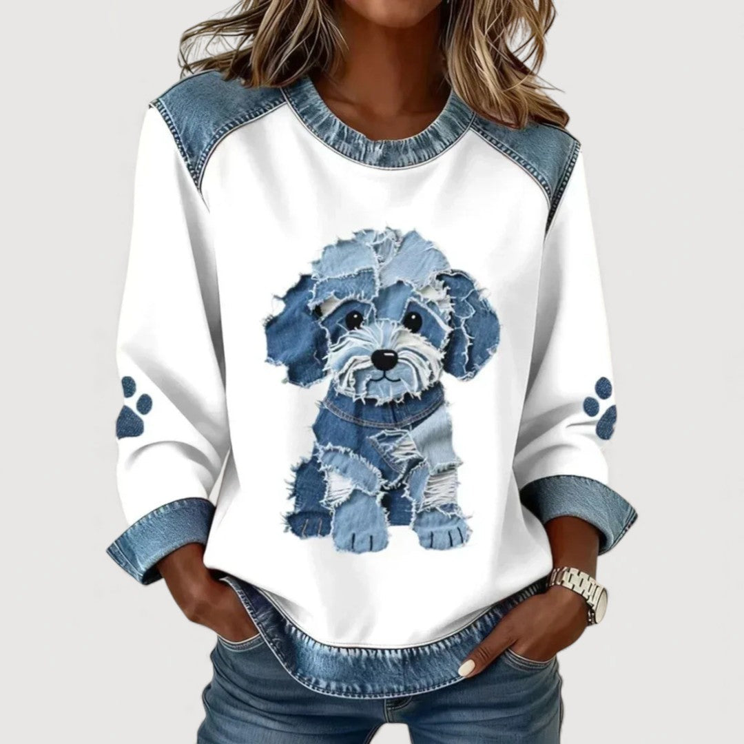 MAGDALENA | Blusa holgada estampada