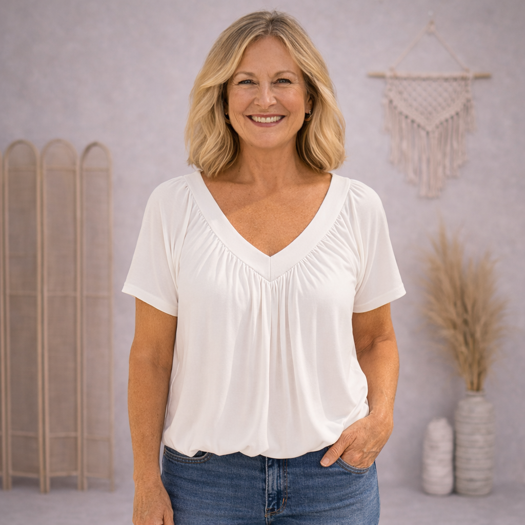 LUCÍA | Blusa amplia de manga larga