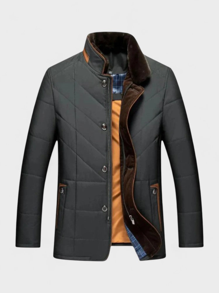 AGUSTÍN | Abrigo impermeable con botones