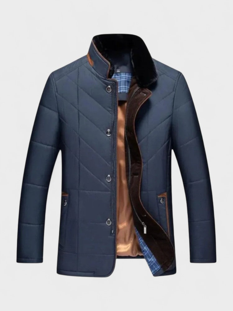 AGUSTÍN | Abrigo impermeable con botones