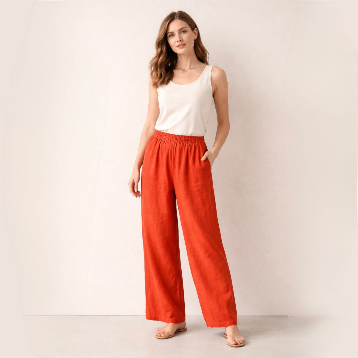 FLORENCIA | Pantalón de rayas ancho