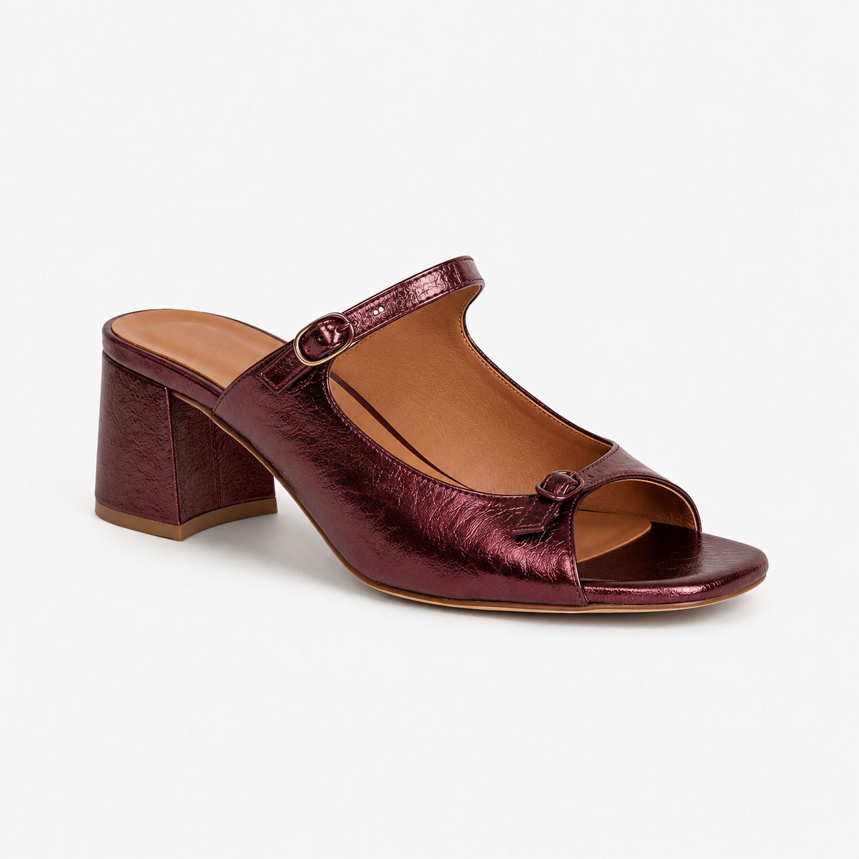 EMILIA | Sandalia de tacón ancho