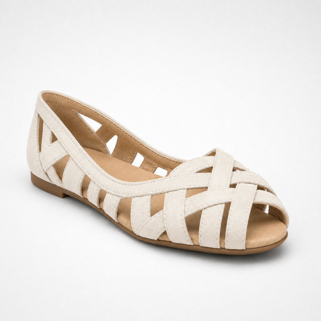 JAVIERA | Sandalias con tiras trenzadas
