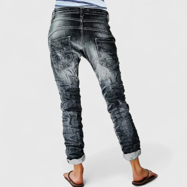 EMILIA | Pantalón a rayas verticales