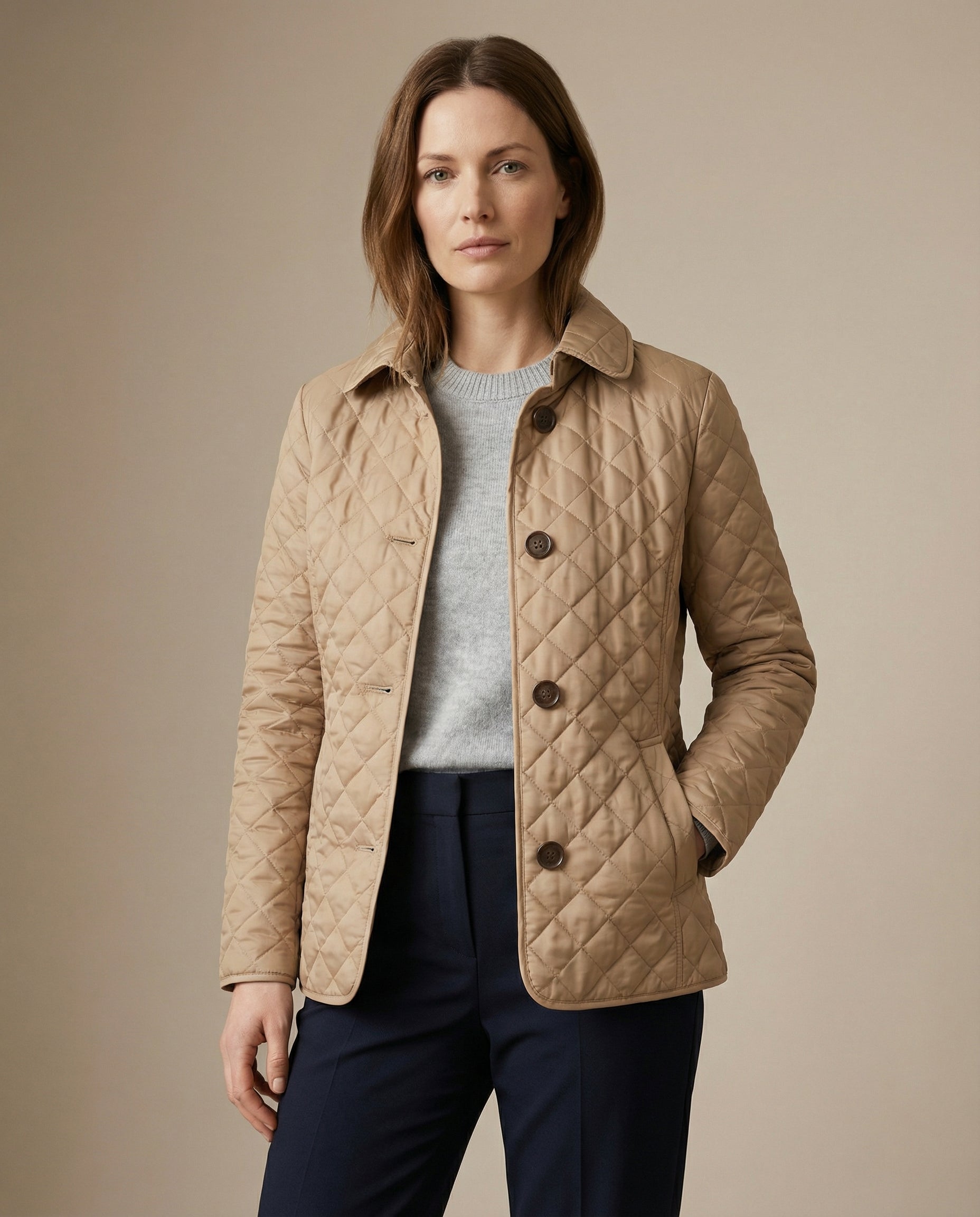CATALINA | Chaqueta acolchada con botones