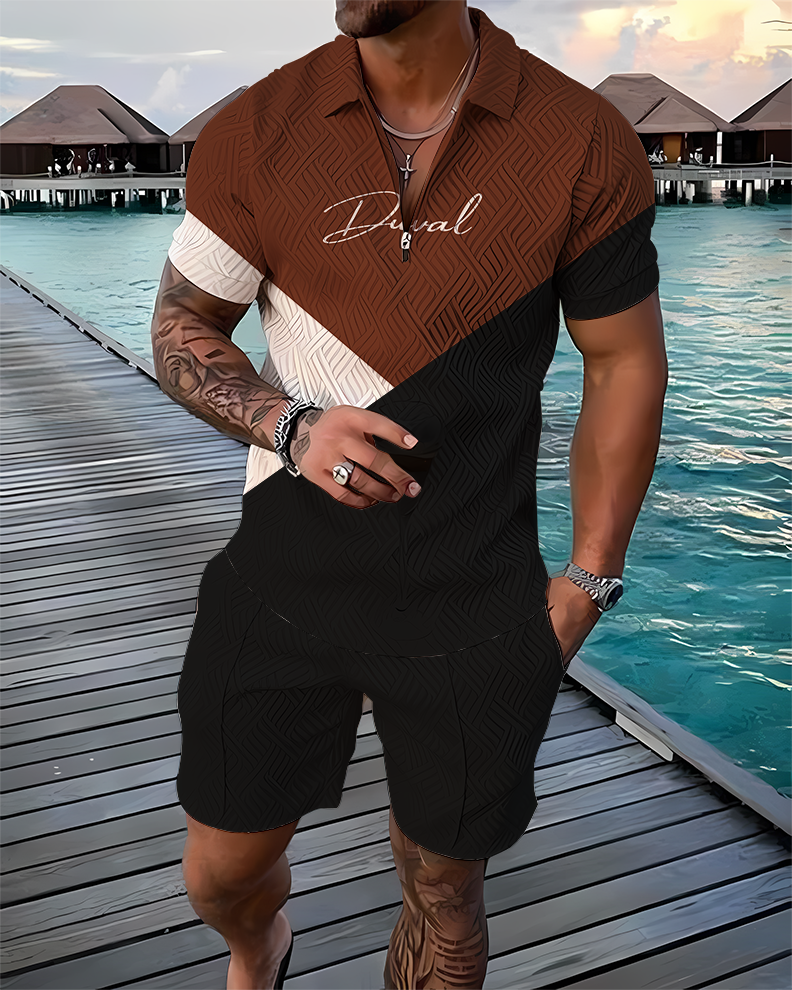 IGNACIO | Conjunto con bermuda estampada