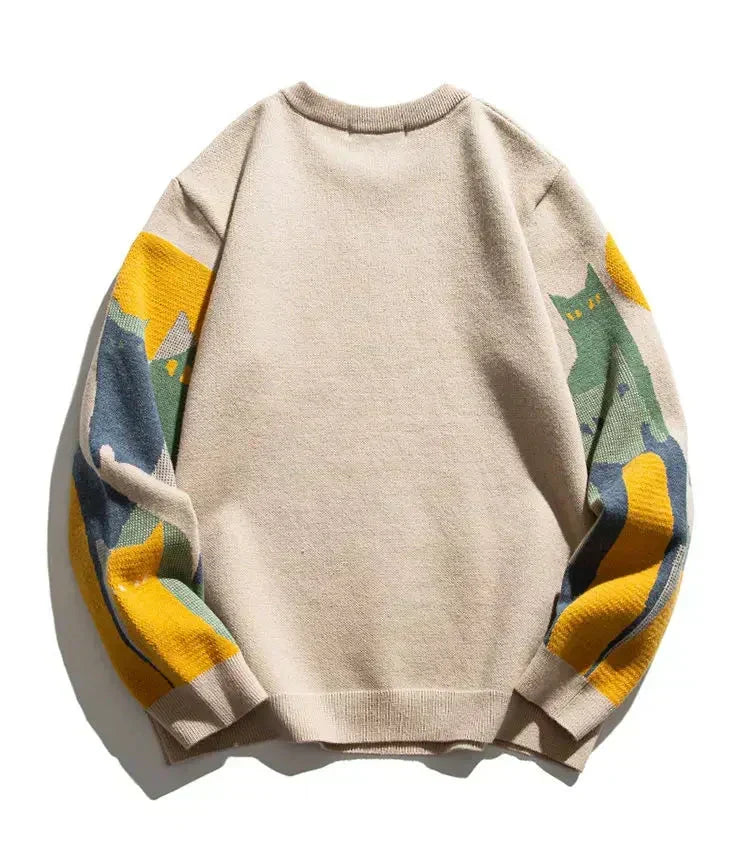CONSTANZA | Sudadera estampada con gato