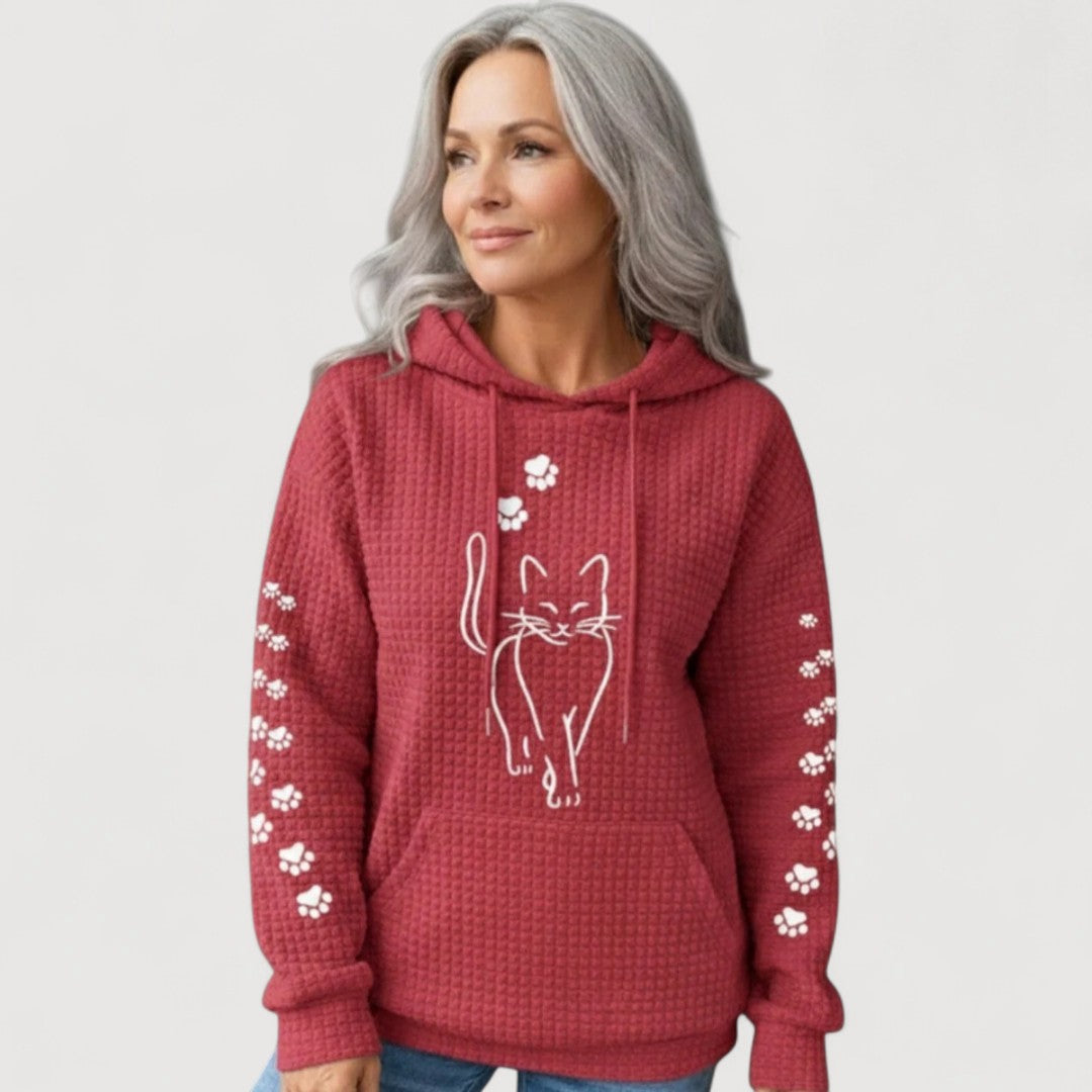 CATALINA | Sudadera con capucha estampada