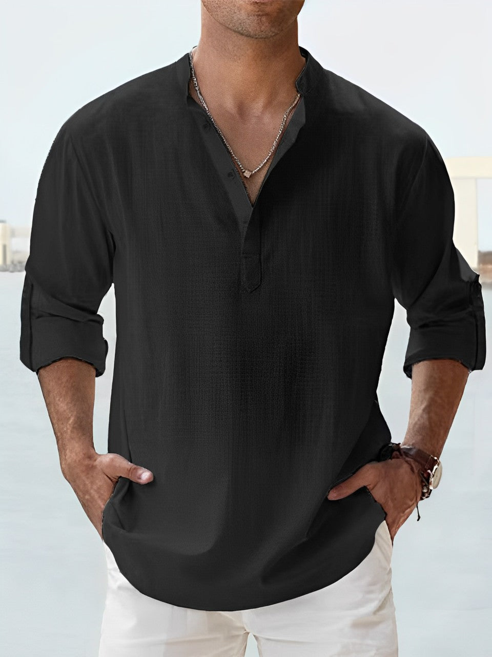 CRISTÓBAL | Camisa de manga corta amplia