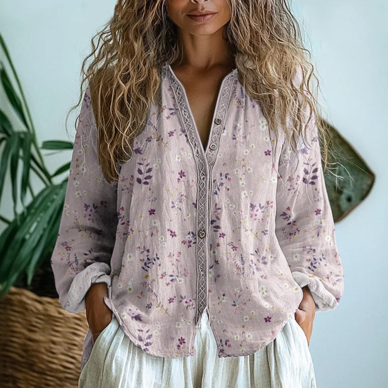 JAVIERA | Blusa amplia estampada