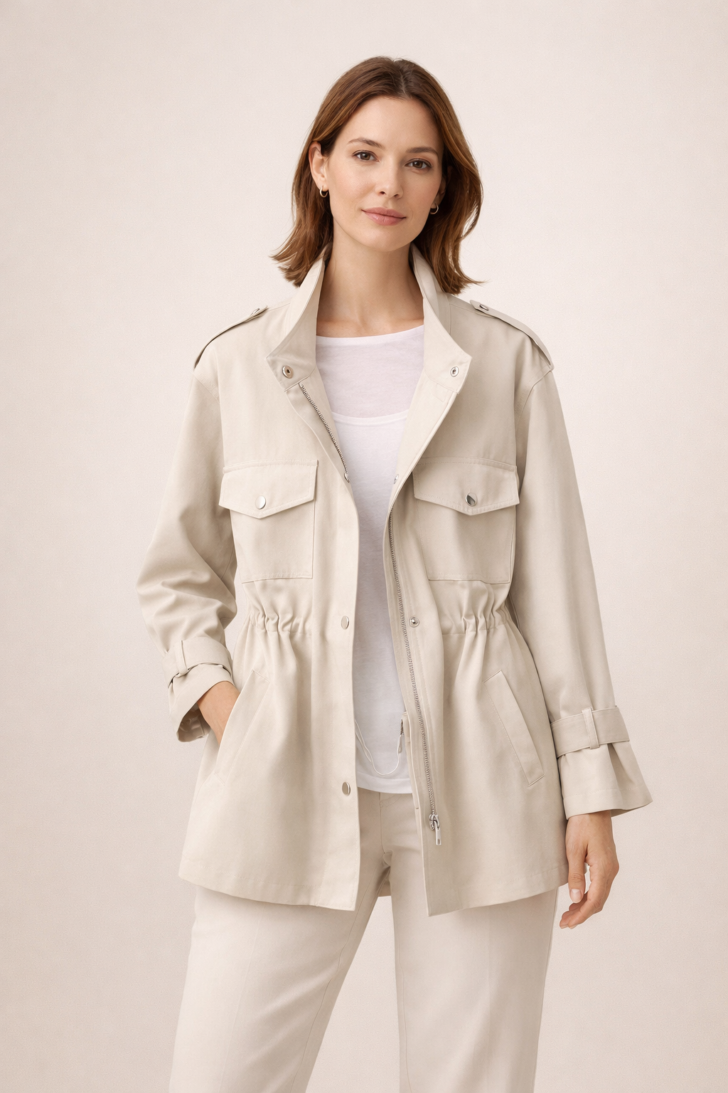 JULIA | Chaqueta utilitaria con cordón