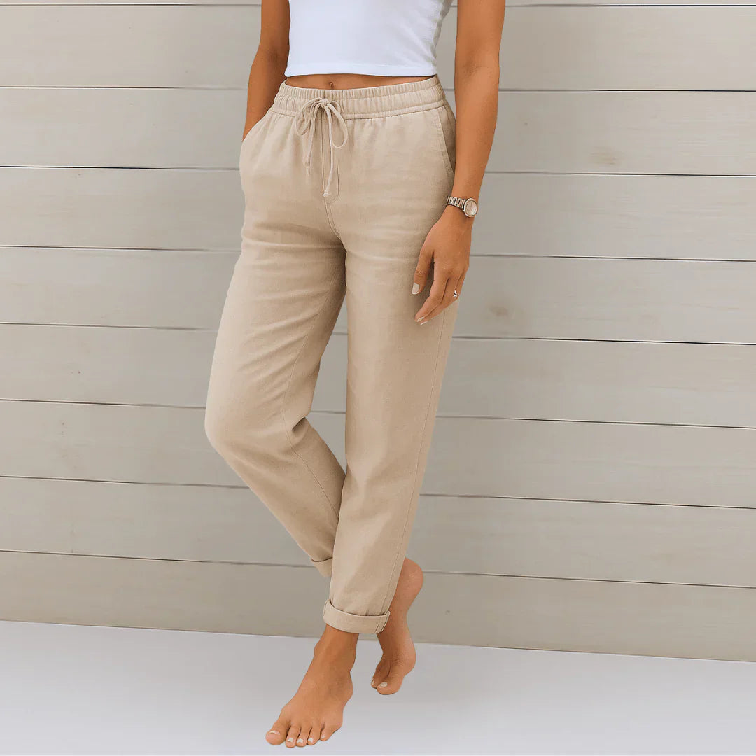 ISIDORA | Pantalón holgado con amarre