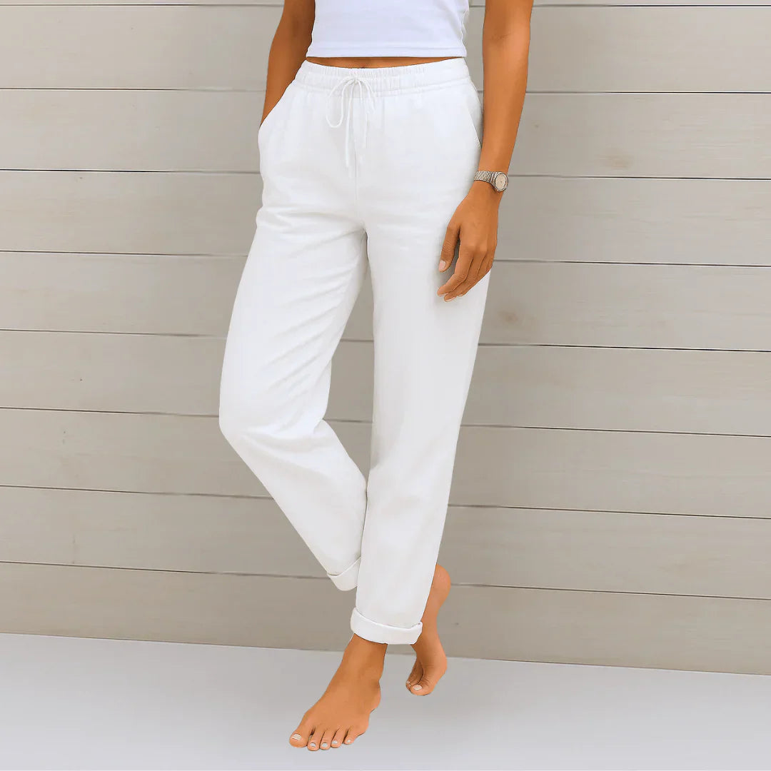 ISIDORA | Pantalón holgado con amarre