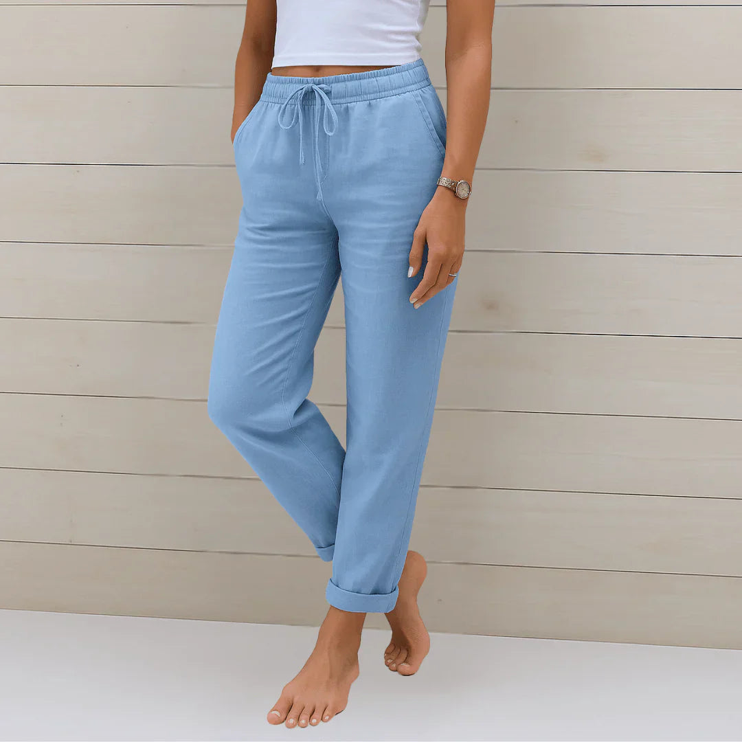 ISIDORA | Pantalón holgado con amarre