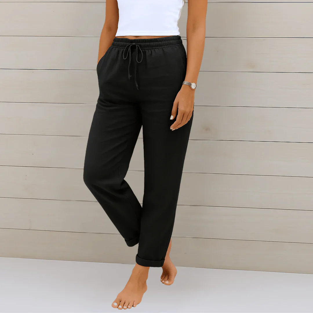 ISIDORA | Pantalón holgado con amarre