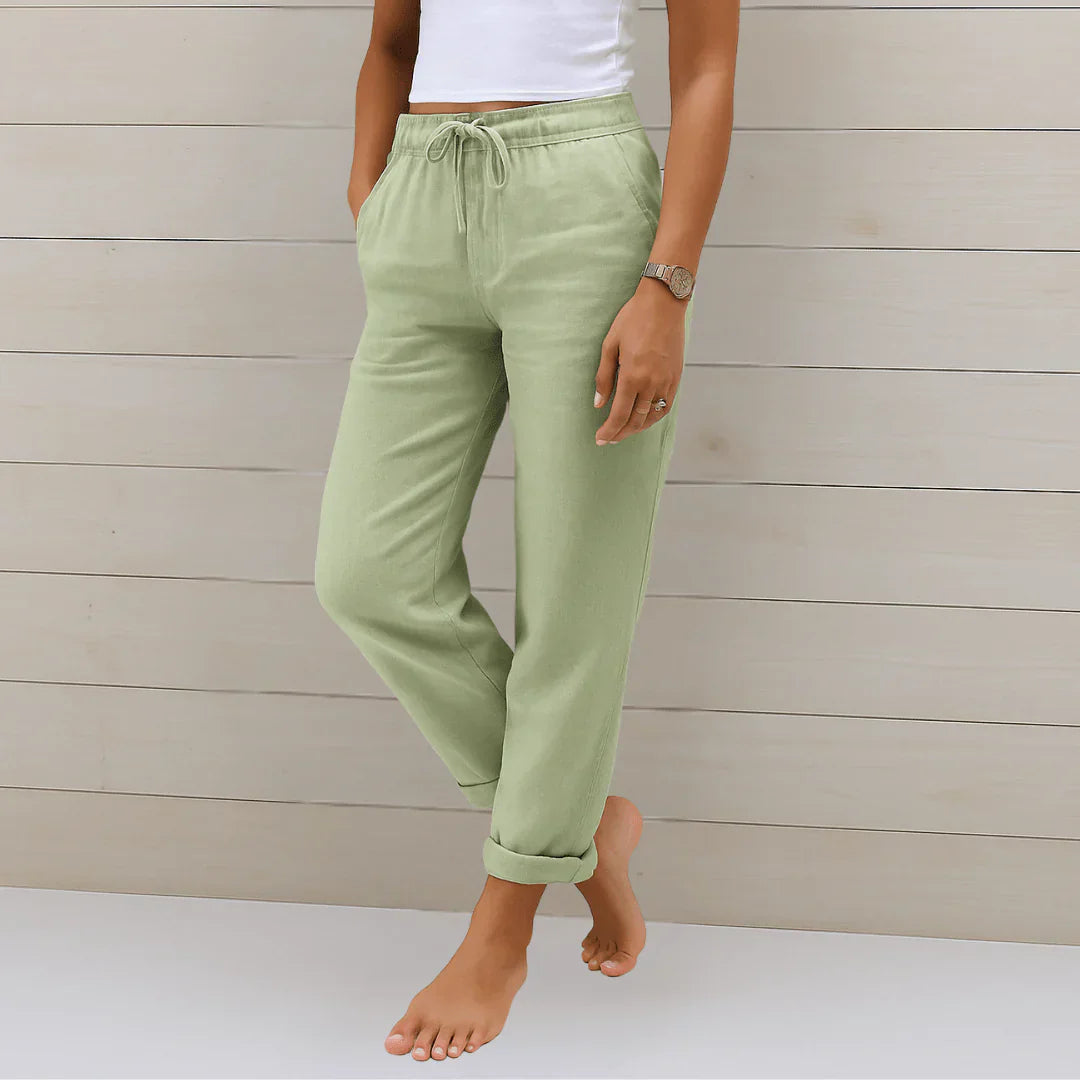 ISIDORA | Pantalón holgado con amarre