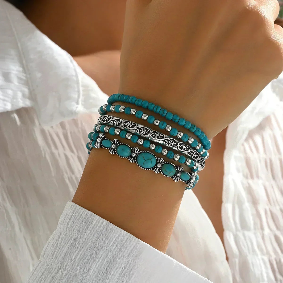 FERNANDA | Conjunto de pulseras artesanales
