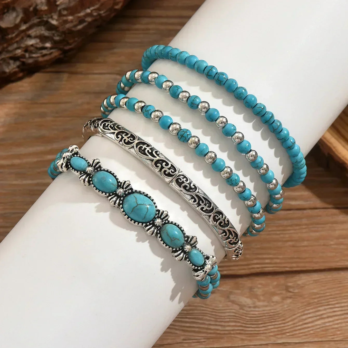 FERNANDA | Conjunto de pulseras artesanales