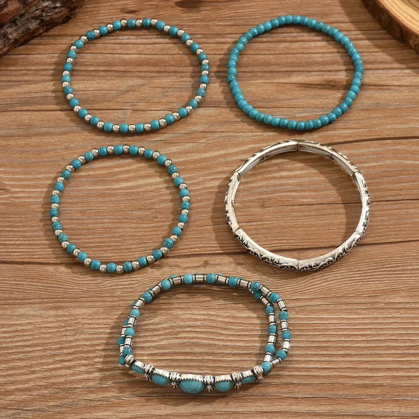 FERNANDA | Conjunto de pulseras artesanales