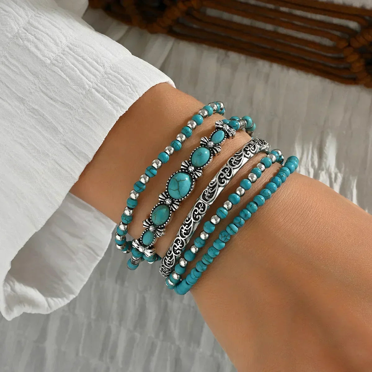 FERNANDA | Conjunto de pulseras artesanales