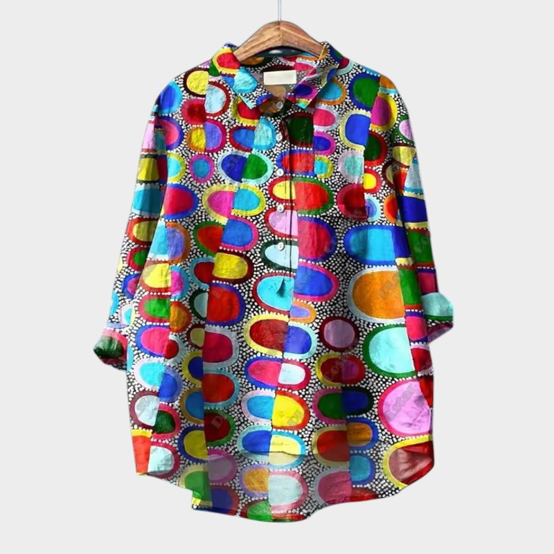LORENA | Blusa con encaje entallada
