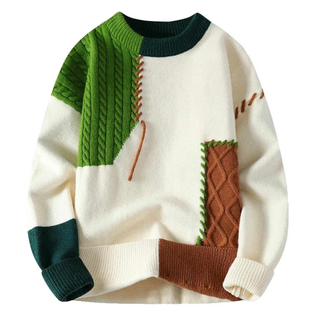 CONSTANZA | Chaleco patchwork artesanal