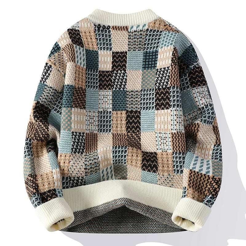 AGUSTINA | Jersey de cachemira estampado