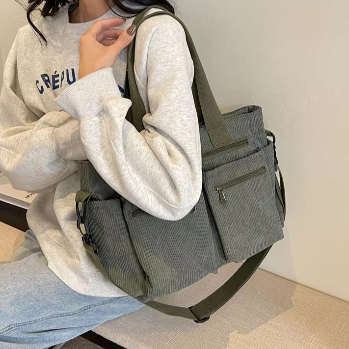 DONNA | Bolso bandolera de pana