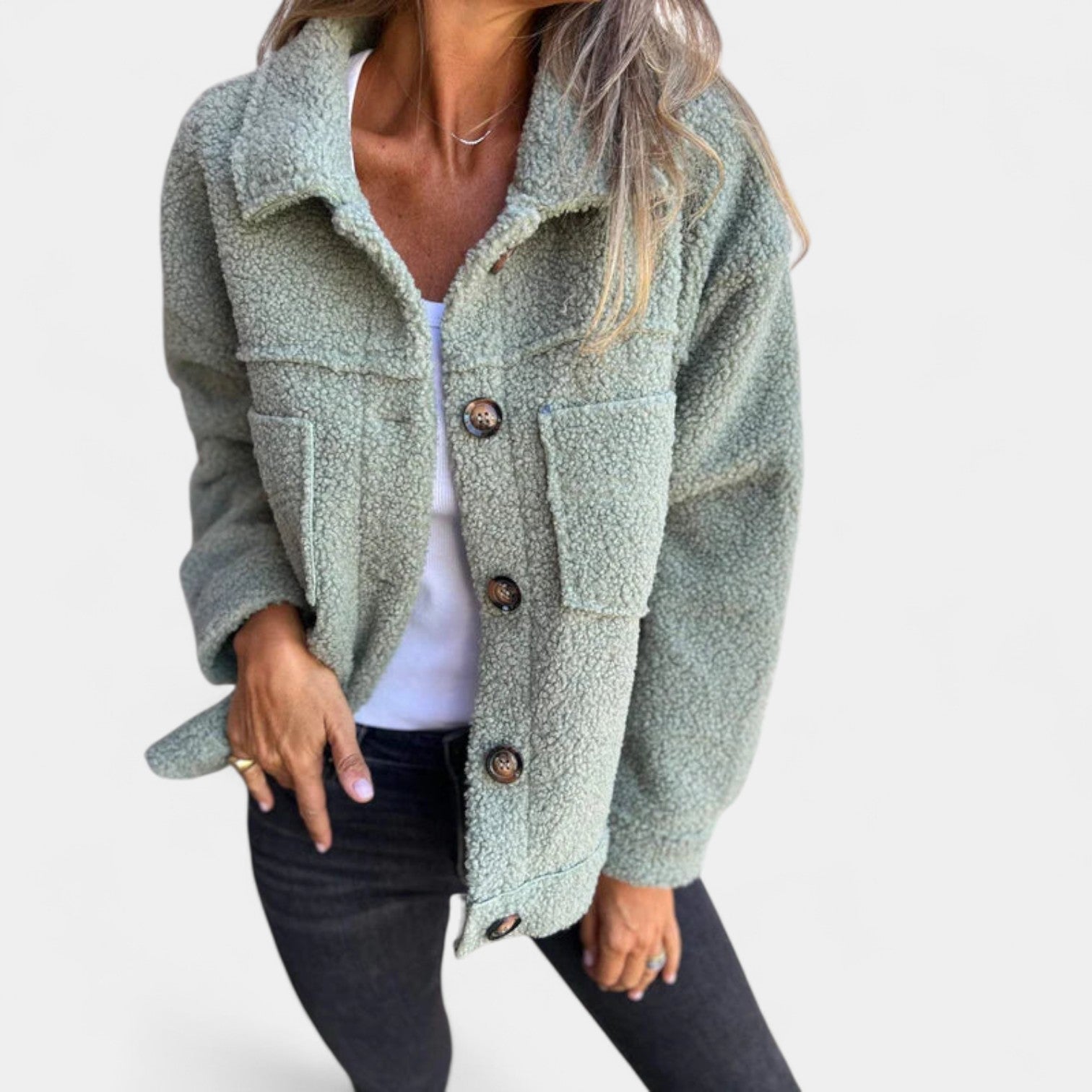 VALENTINA | Chaqueta corta con solapas