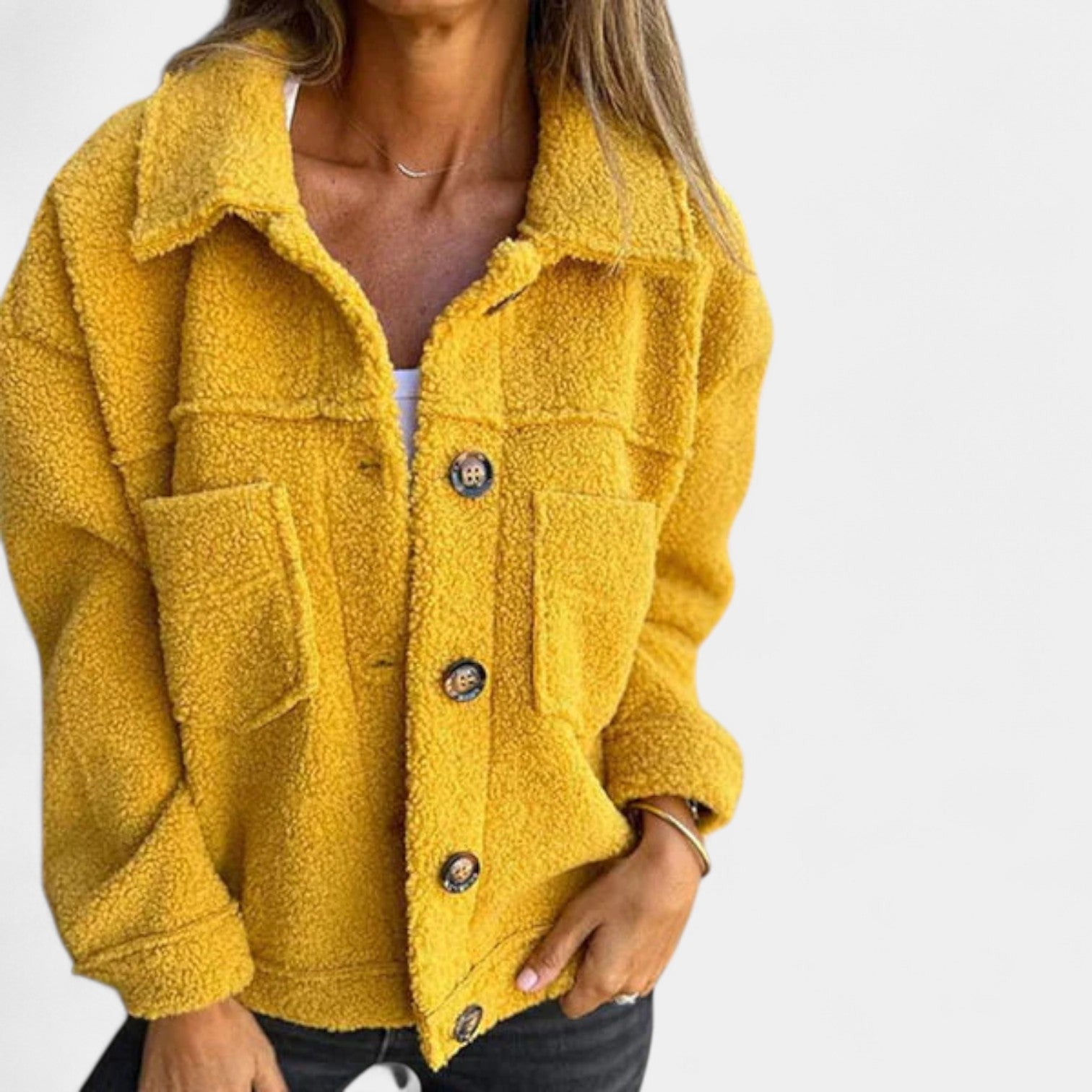 VALENTINA | Chaqueta corta con solapas