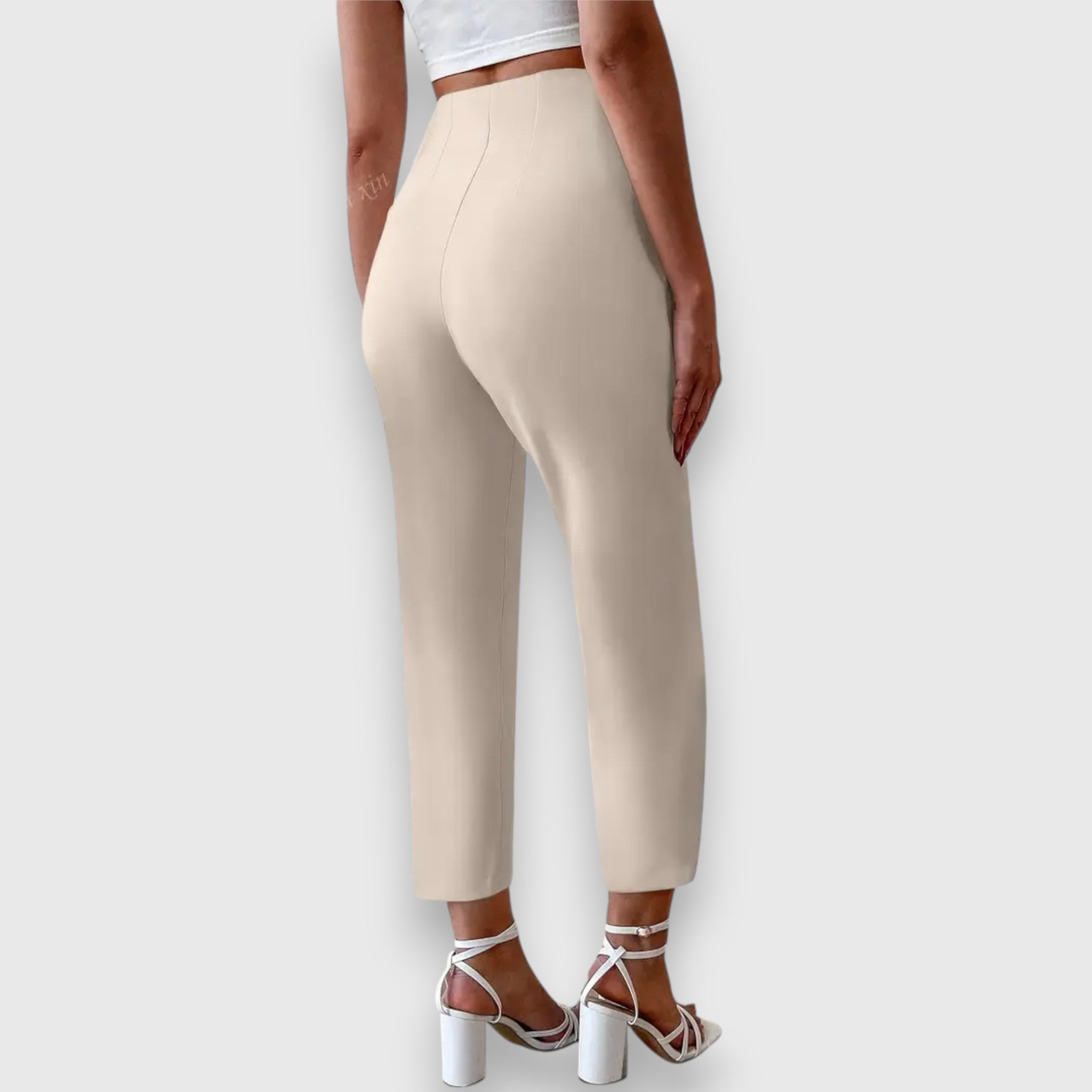JOSEFA | Pantalón de rayas tiro alto