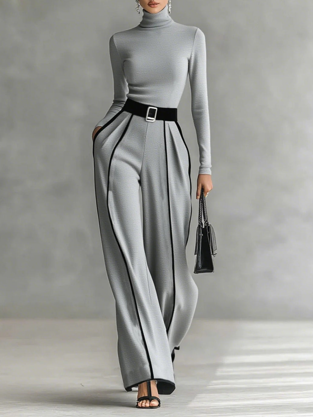 CATALINA | Conjunto con pantalón ancho