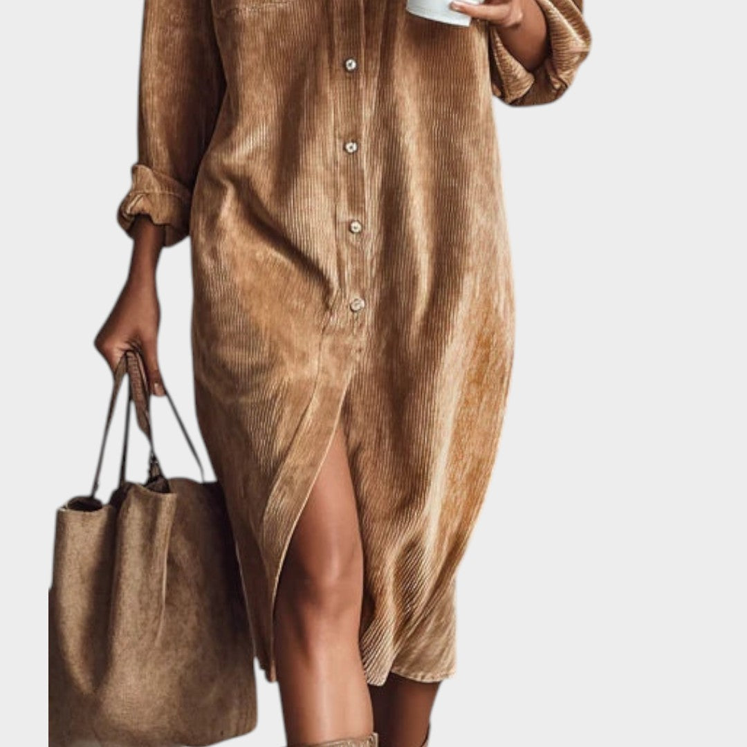 CATALINA | Vestido con botones frontales