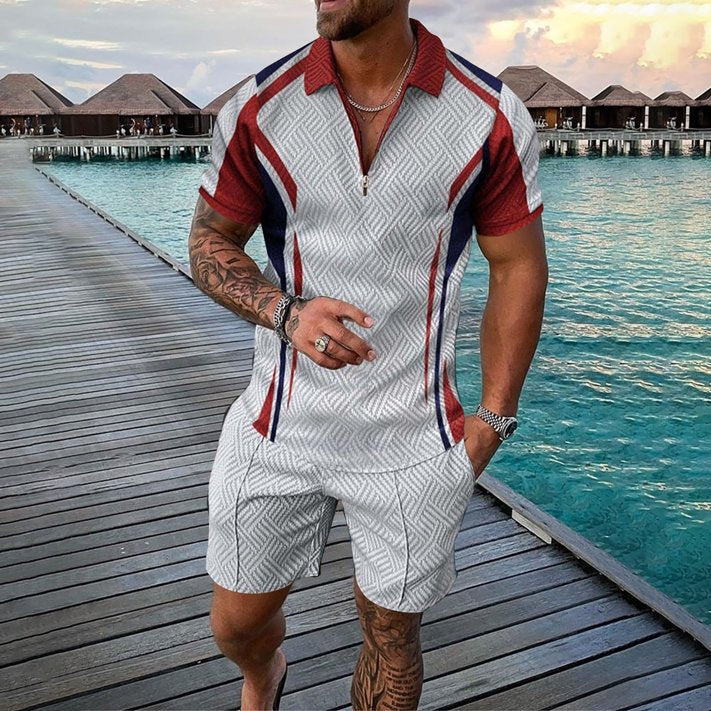 BENJAMÍN | Conjunto con bermuda estampada