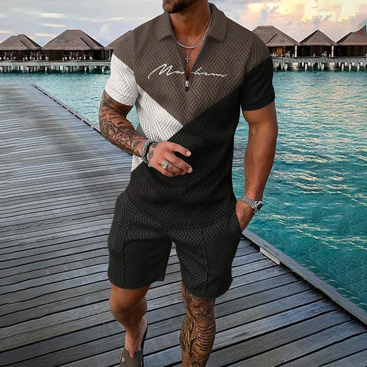 IGNACIO | Conjunto con bermuda estampada